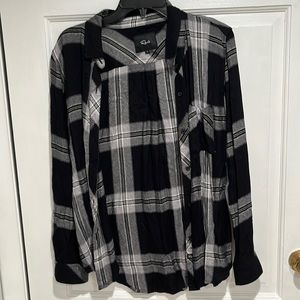 Rails Hunter Black Cinder Shirt